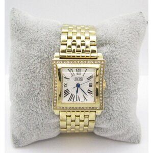 Women Lanciani‎ Quartz WR Analog 24mm Dial Tank Roman Watch (G945) "New Battery"